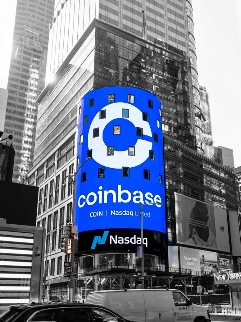 Coinbase Direct Public Offering — Nasdaq listing